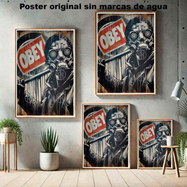 Obey Tatuajes Street Art Poster de Historia Nuestra, Obey-El Póster Personalizado, Historia Nuestra