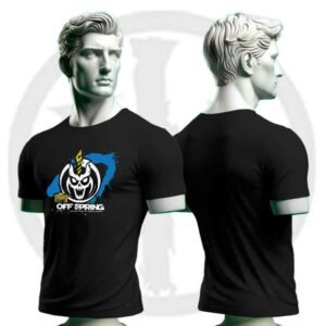 Off Spring Musica Negro, Off Spring Camiseta unisex manga corta, Historia Nuestra