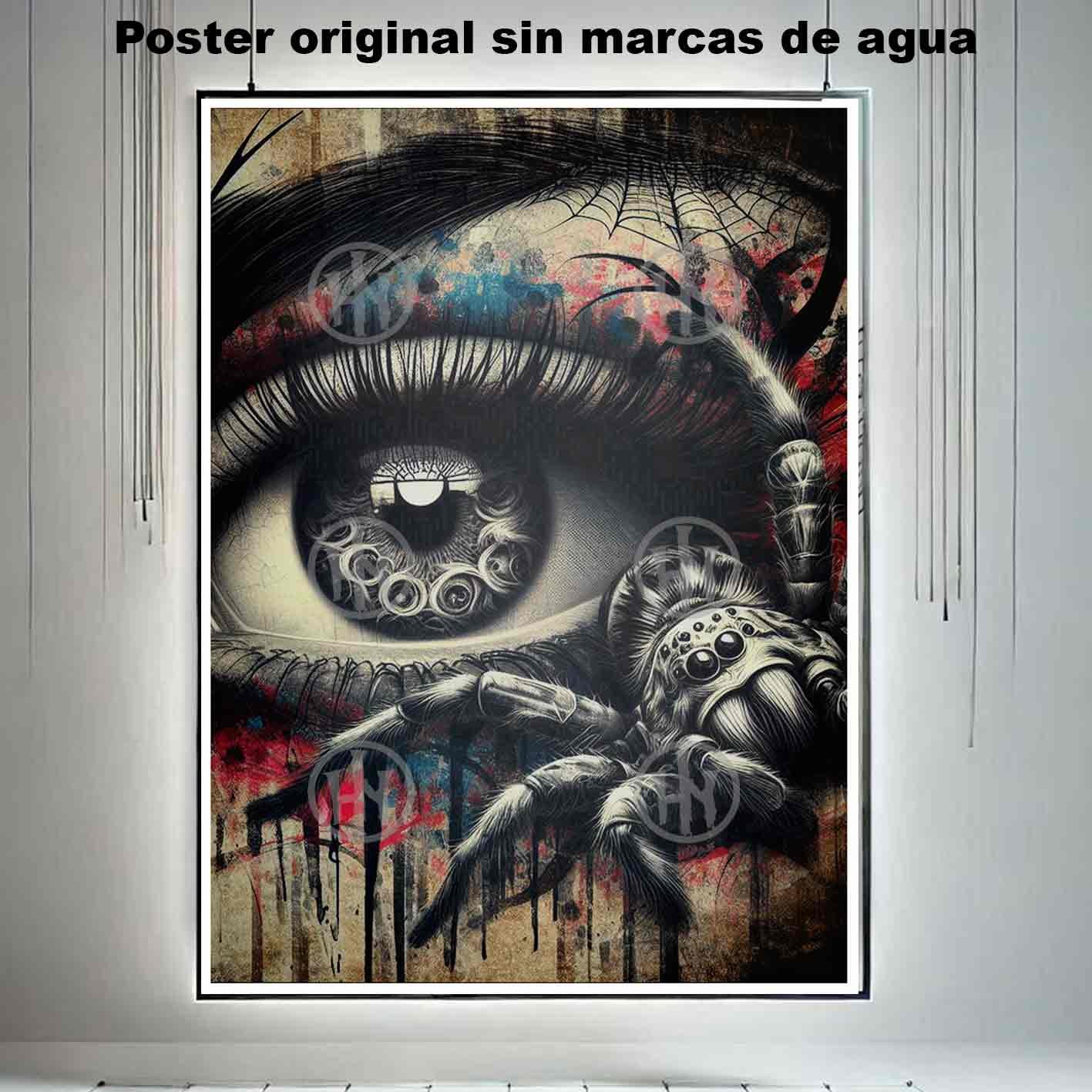 Ojo Tatuajes Estilos Poster de Historia Nuestra, Ojo-El Póster Personalizado, Historia Nuestra
