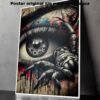 Ojo Tatuajes Estilos Poster de Historia Nuestra, Ojo-El Póster Personalizado, Historia Nuestra
