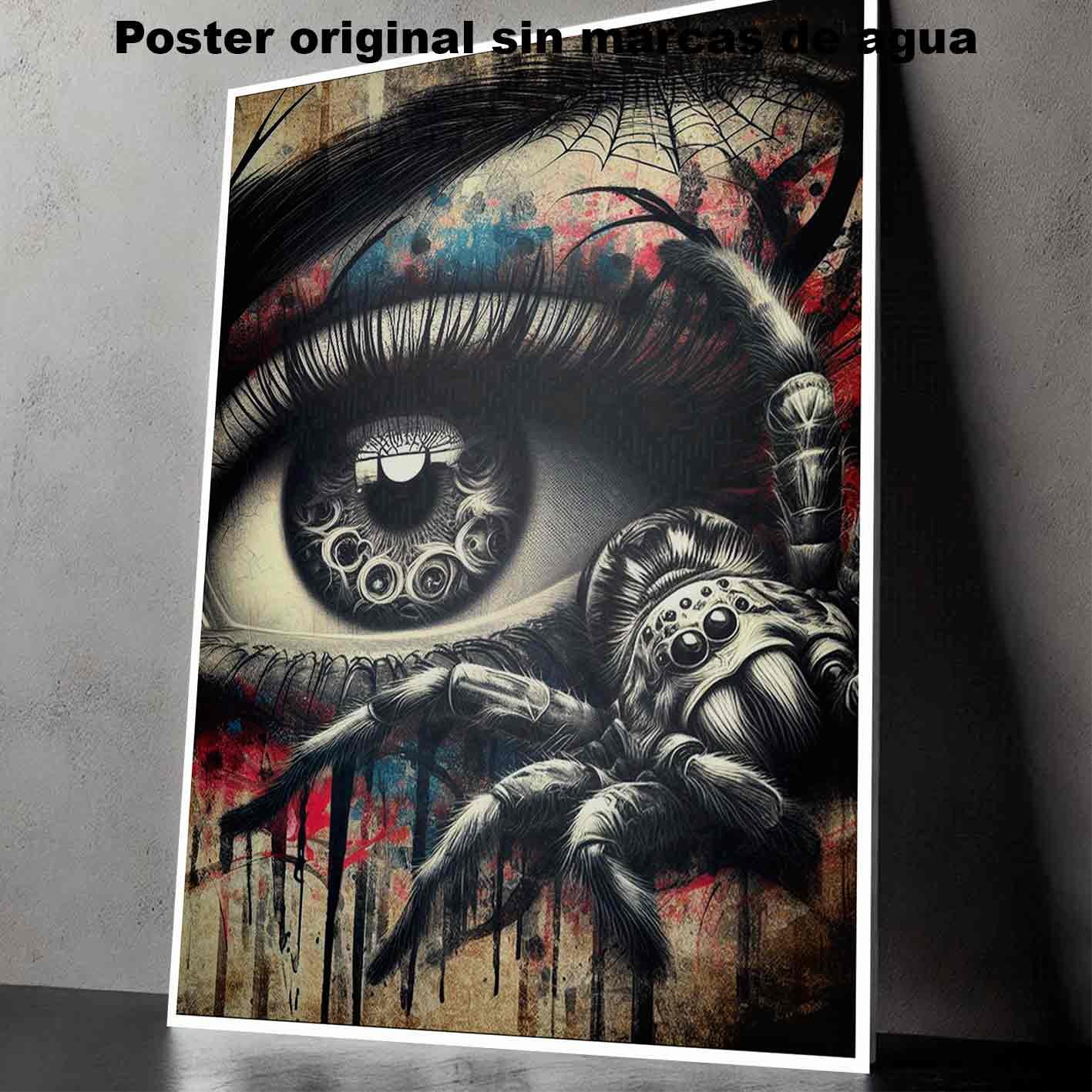 Ojo Tatuajes Estilos Poster de Historia Nuestra, Ojo-El Póster Personalizado, Historia Nuestra