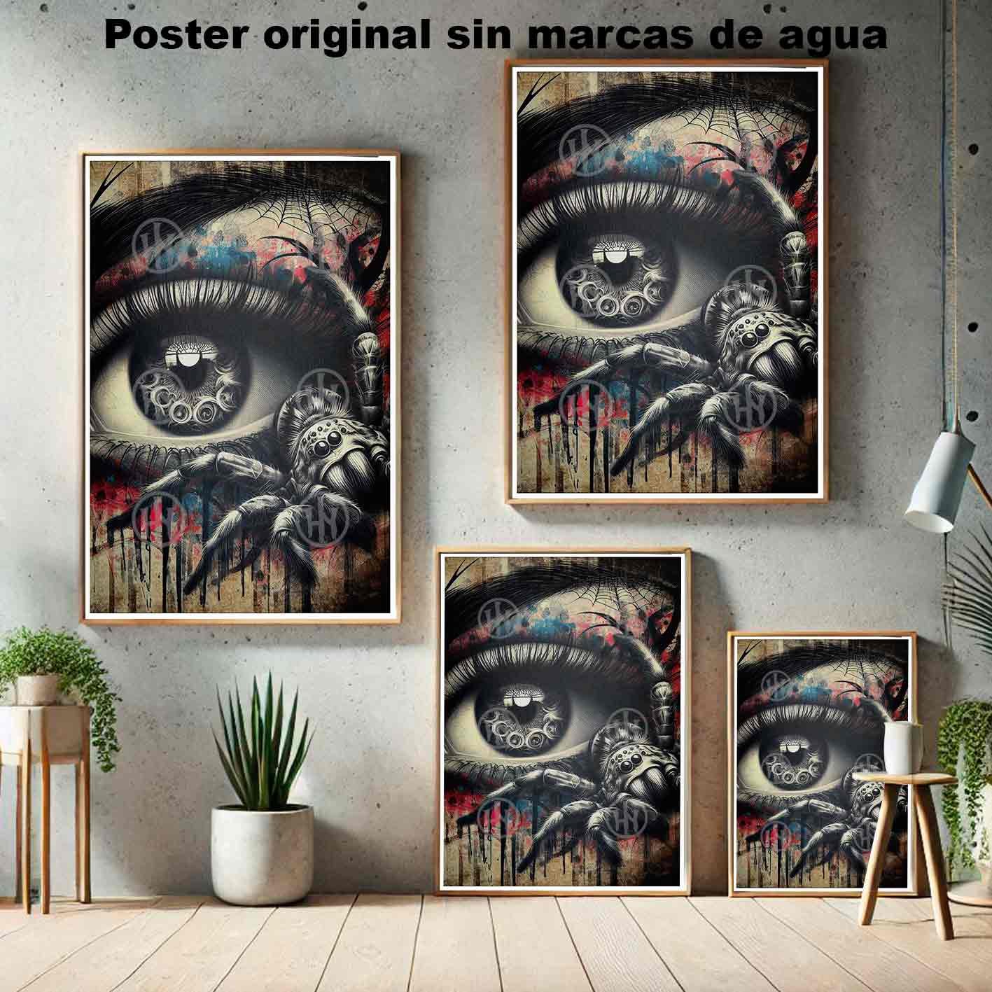 Ojo Tatuajes Estilos Poster de Historia Nuestra, Ojo-El Póster Personalizado, Historia Nuestra