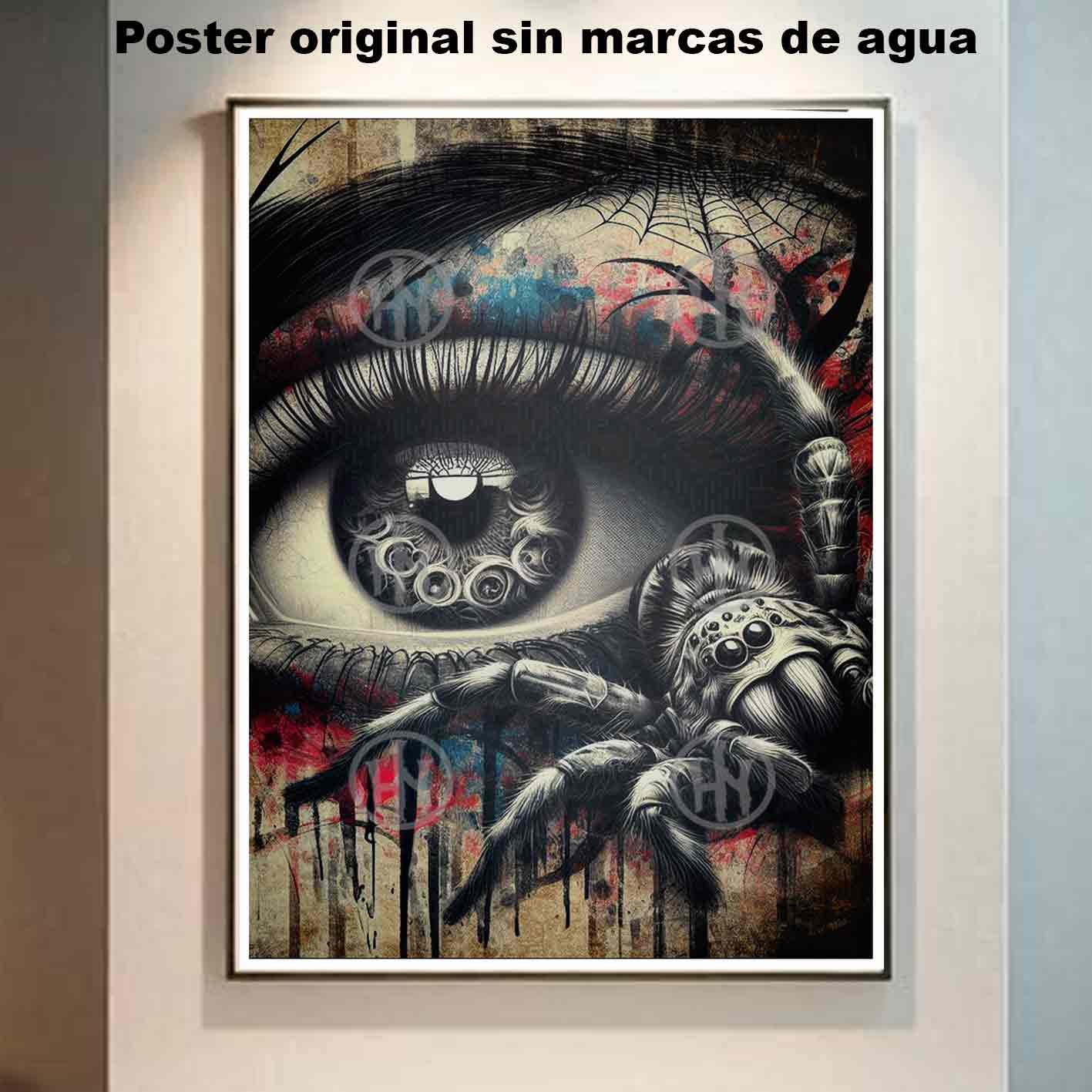 Ojo Tatuajes Estilos Poster de Historia Nuestra, Ojo-El Póster Personalizado, Historia Nuestra