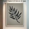 Olivo Minimalista Tatuajes Estilos Poster de Historia, Olivo Minimalista-El Póster Personalizado, Historia Nuestra