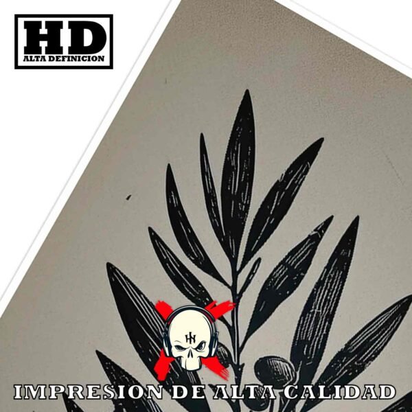 Olivo Minimalista Tatuajes Estilos Poster de Historia, Olivo Minimalista-El Póster Personalizado, Historia Nuestra