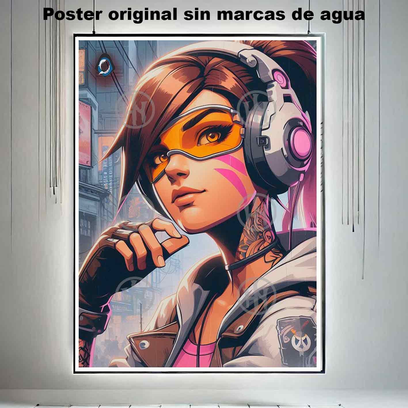 Hanna Poster Castle Rock de Historia Nuestra, Overwatch Ana Amari-El Póster Personalizado, Historia Nuestra