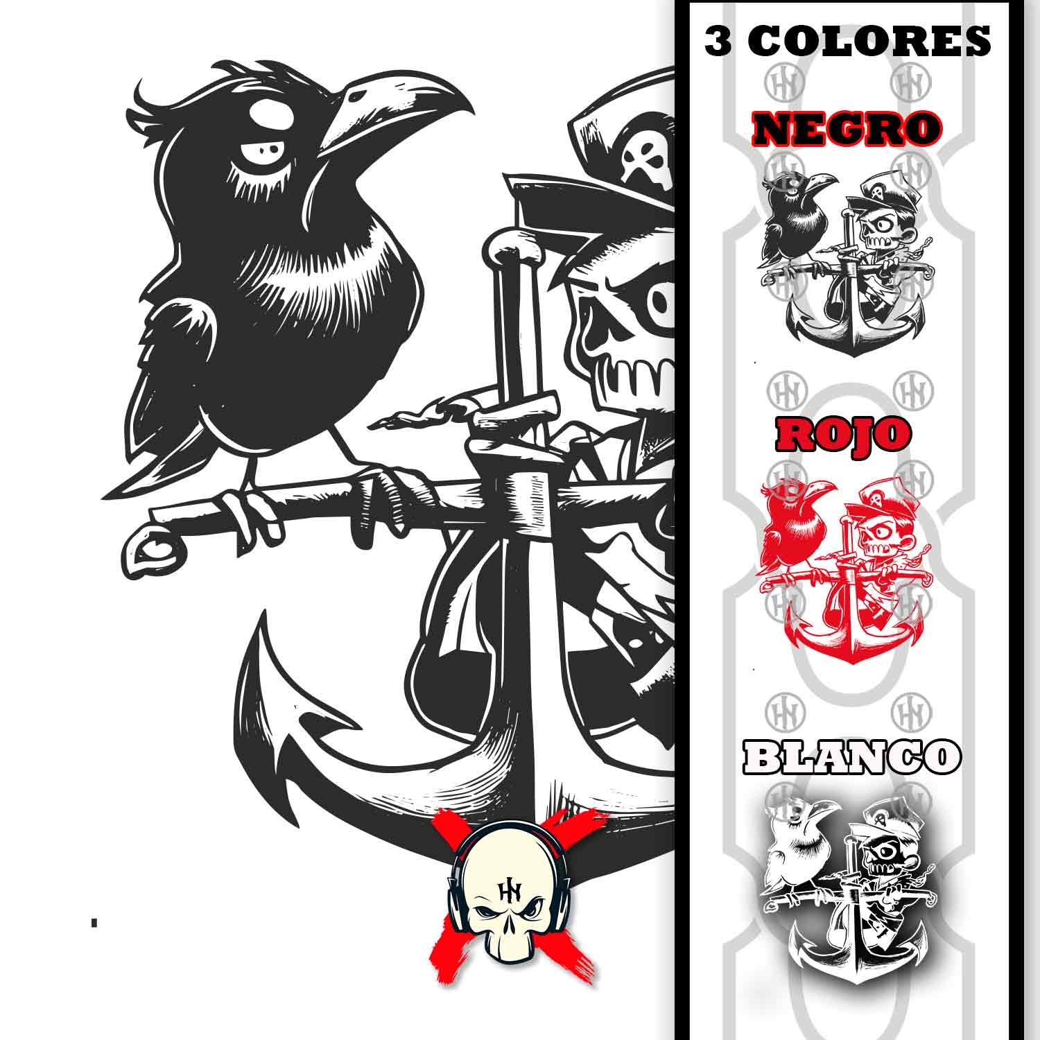Piratas Alegresi, Adhesivo unico de Piratas, Historia Nuestra