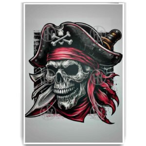 Pirate Tatuajes Estilos Poster de Historia Nuestra, Pirate-El Póster Personalizado, Historia Nuestra