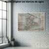 Pocket Plan of New York Historia Mapas Antiguos, Pocket Plan of New York-El Póster Personalizado, Historia Nuestra