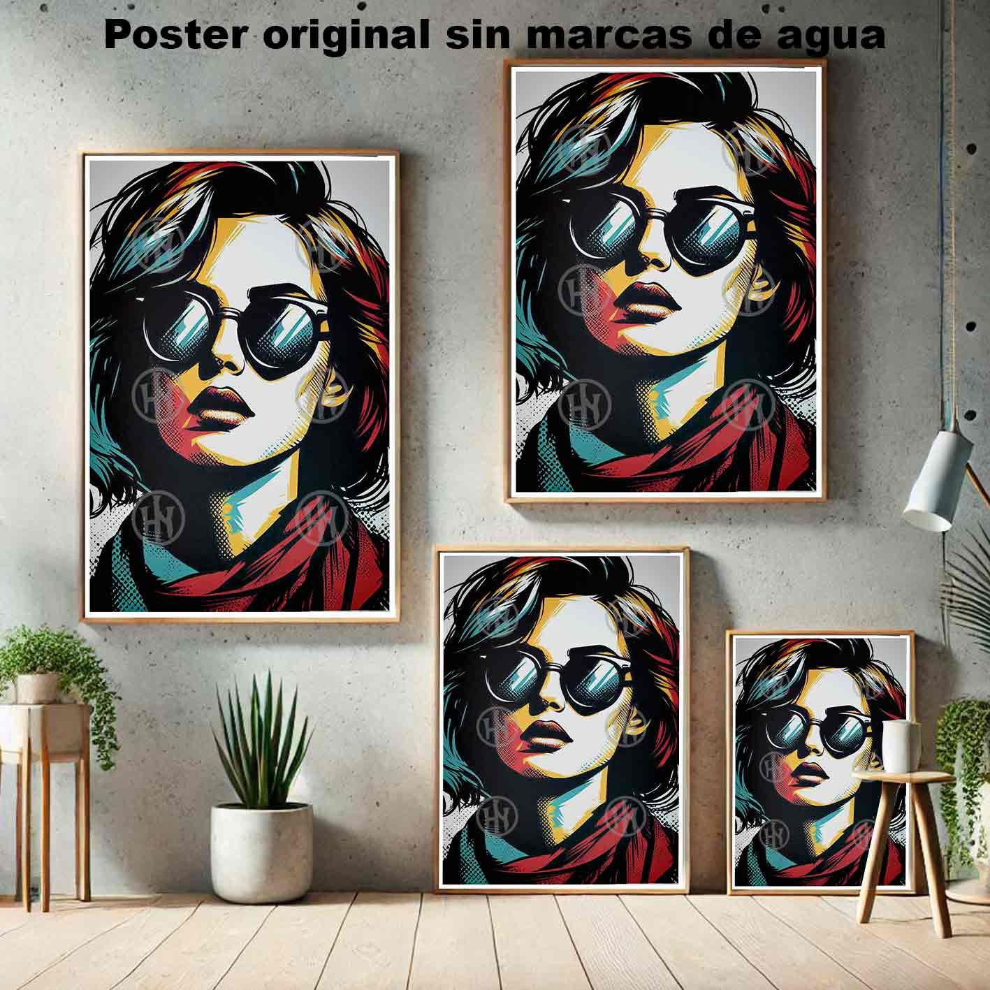 Pop Art Tatuajes Street Art Poster de Historia Nuestr, Pop Art-El Póster Personalizado, Historia Nuestra