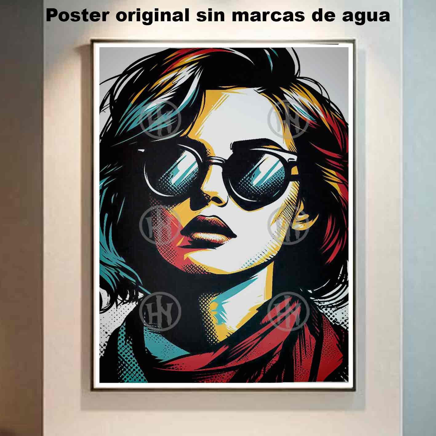 Pop Art Tatuajes Street Art Poster de Historia Nuestr, Pop Art-El Póster Personalizado, Historia Nuestra