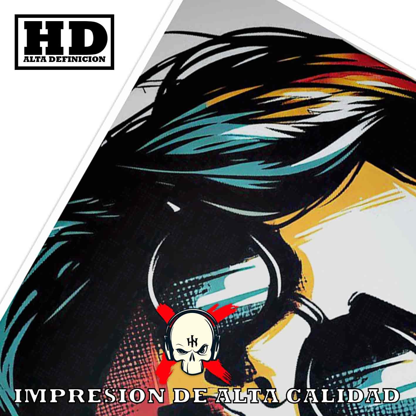 Pop Art Tatuajes Street Art Poster de Historia Nuestr, Pop Art-El Póster Personalizado, Historia Nuestra