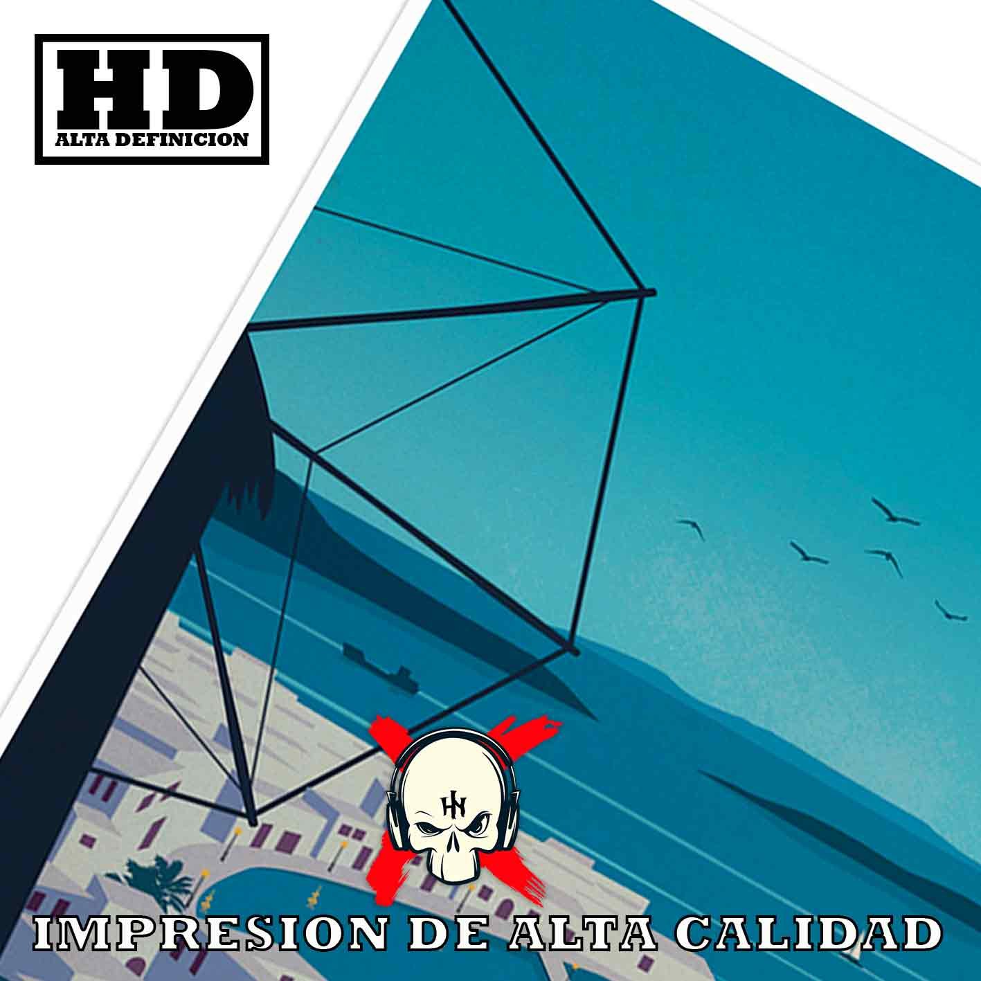 Hanna Poster Castle Rock de Historia Nuestra, Posters de viajes-El Póster Personalizado, Historia Nuestra