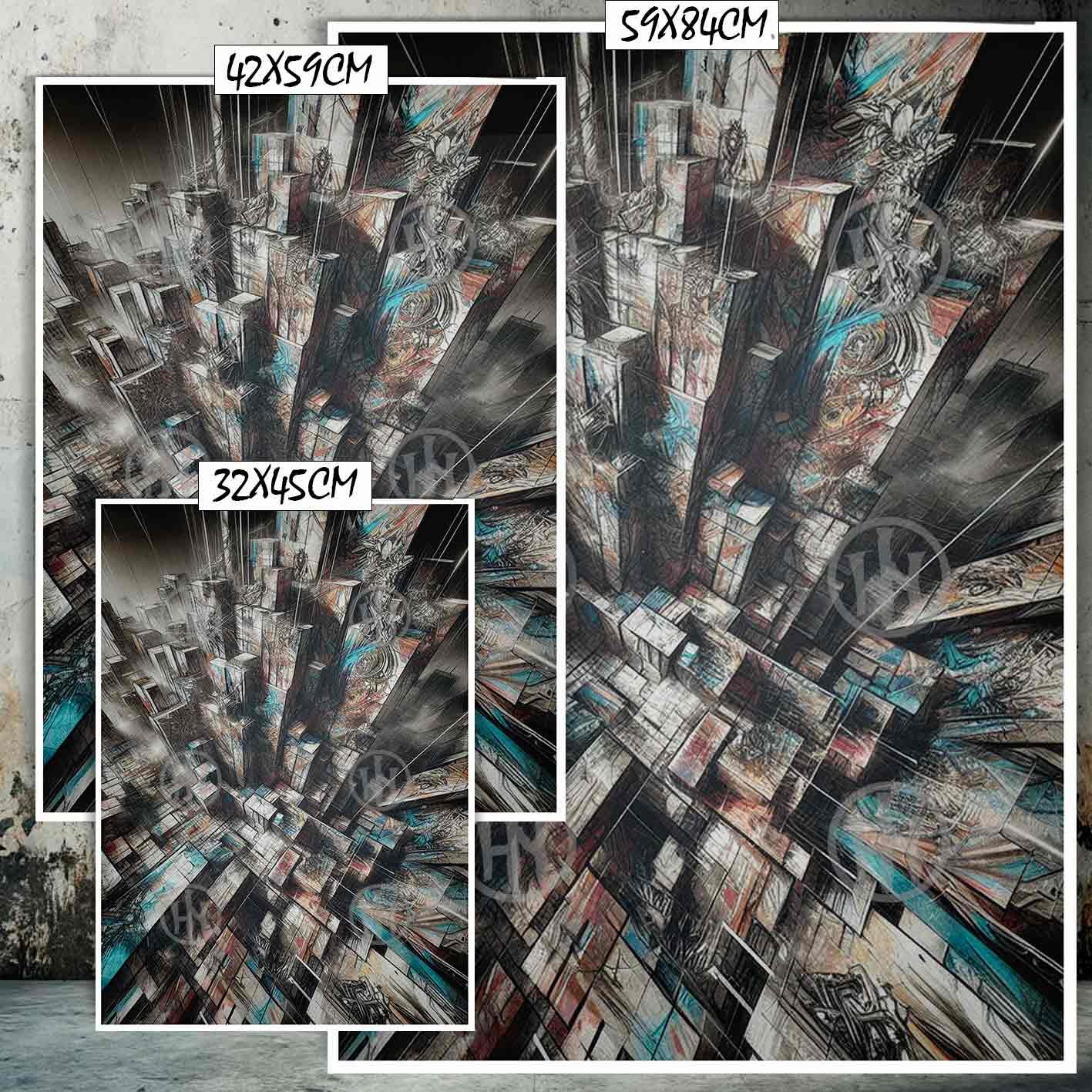 Prespectivas Tatuajes Street Art Poster de Historia N, Prespectivas-El Póster Personalizado, Historia Nuestra