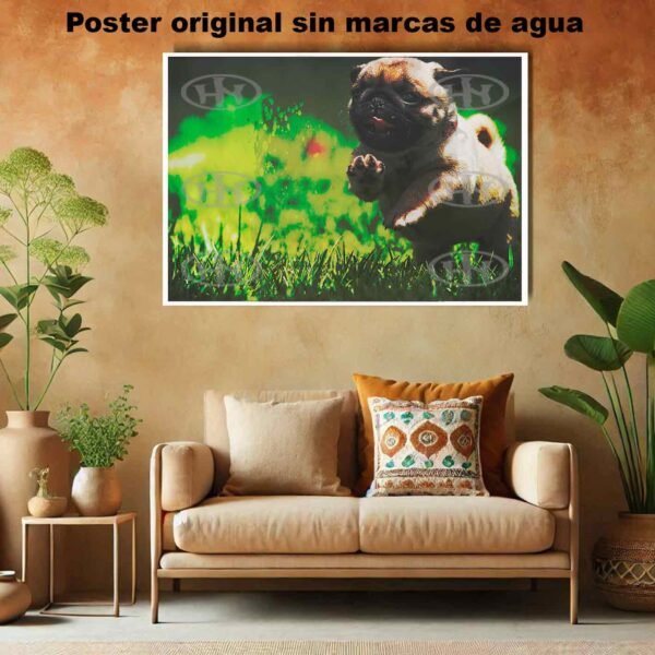 Pug Animales Mascotas, Pug-El Póster Personalizado, Historia Nuestra