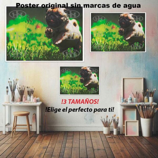 Pug Animales Mascotas, Pug-El Póster Personalizado, Historia Nuestra