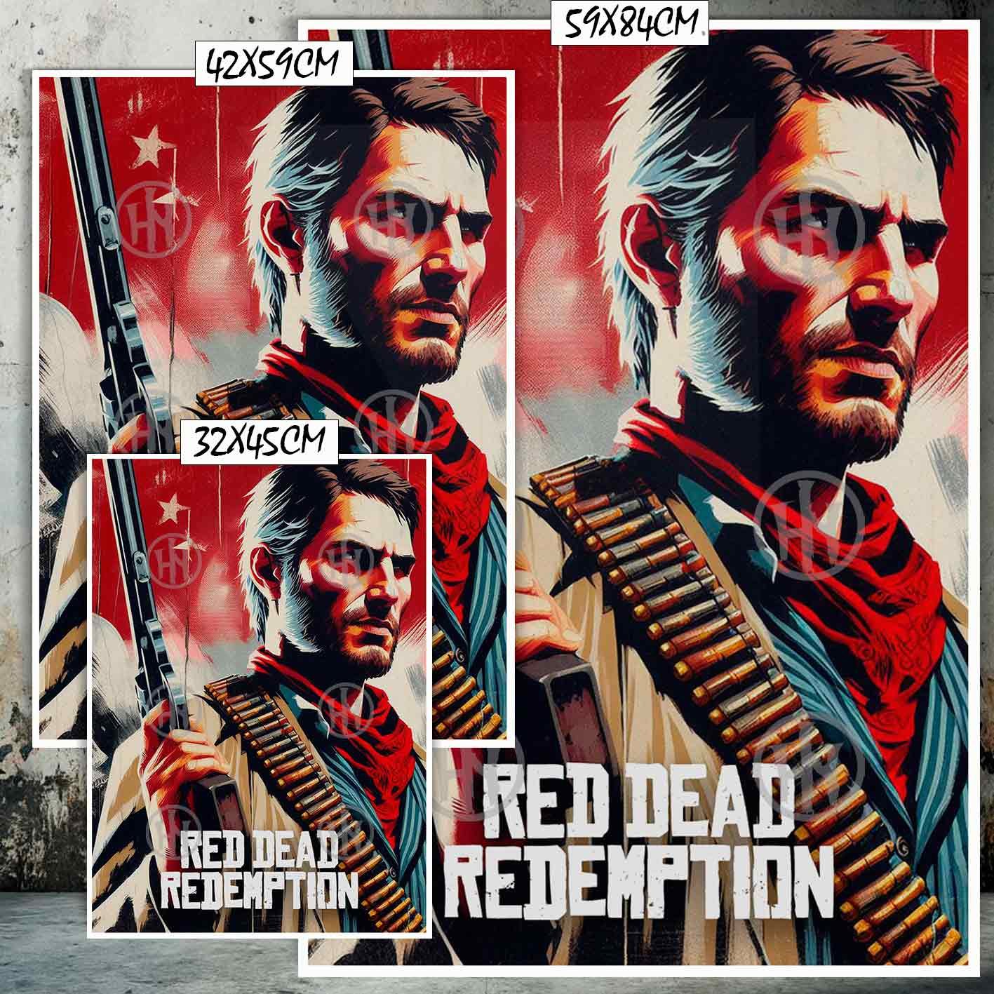 Hanna Poster Castle Rock de Historia Nuestra, Red Dead Redemption Arthur Morgan-El Póster Personalizado, Historia Nuestra