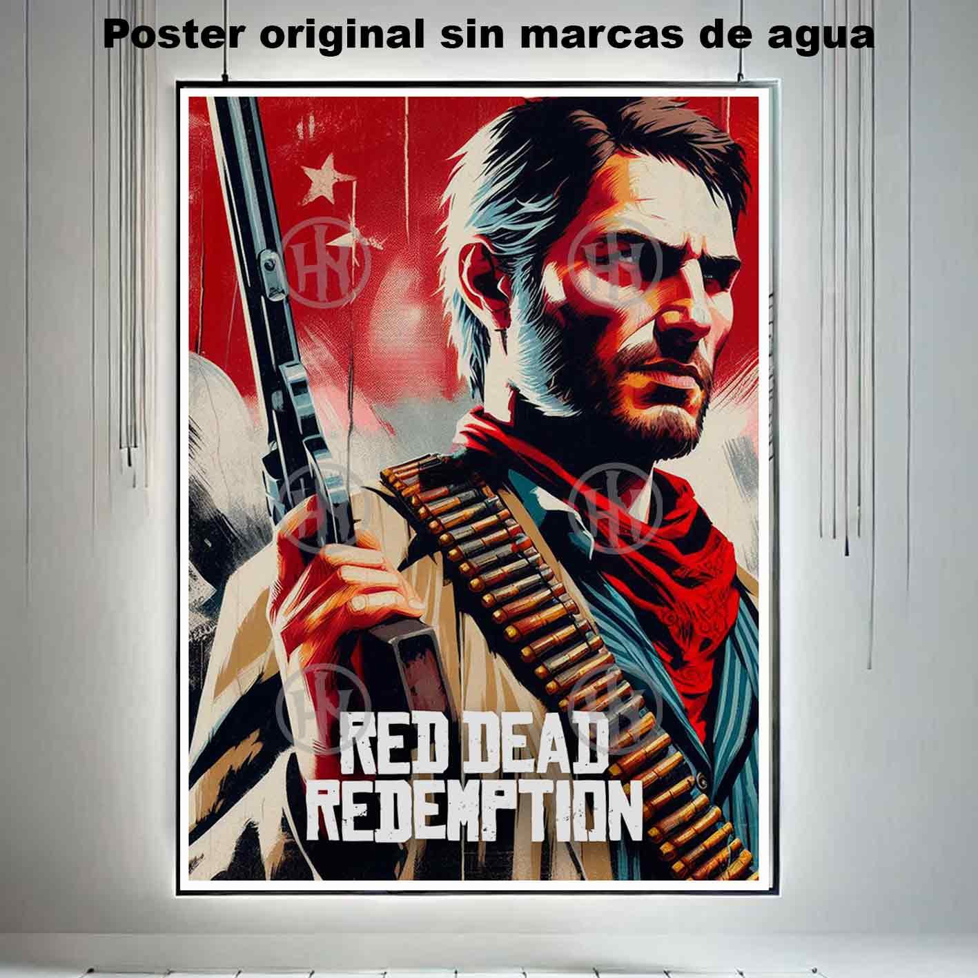 Hanna Poster Castle Rock de Historia Nuestra, Red Dead Redemption Arthur Morgan-El Póster Personalizado, Historia Nuestra