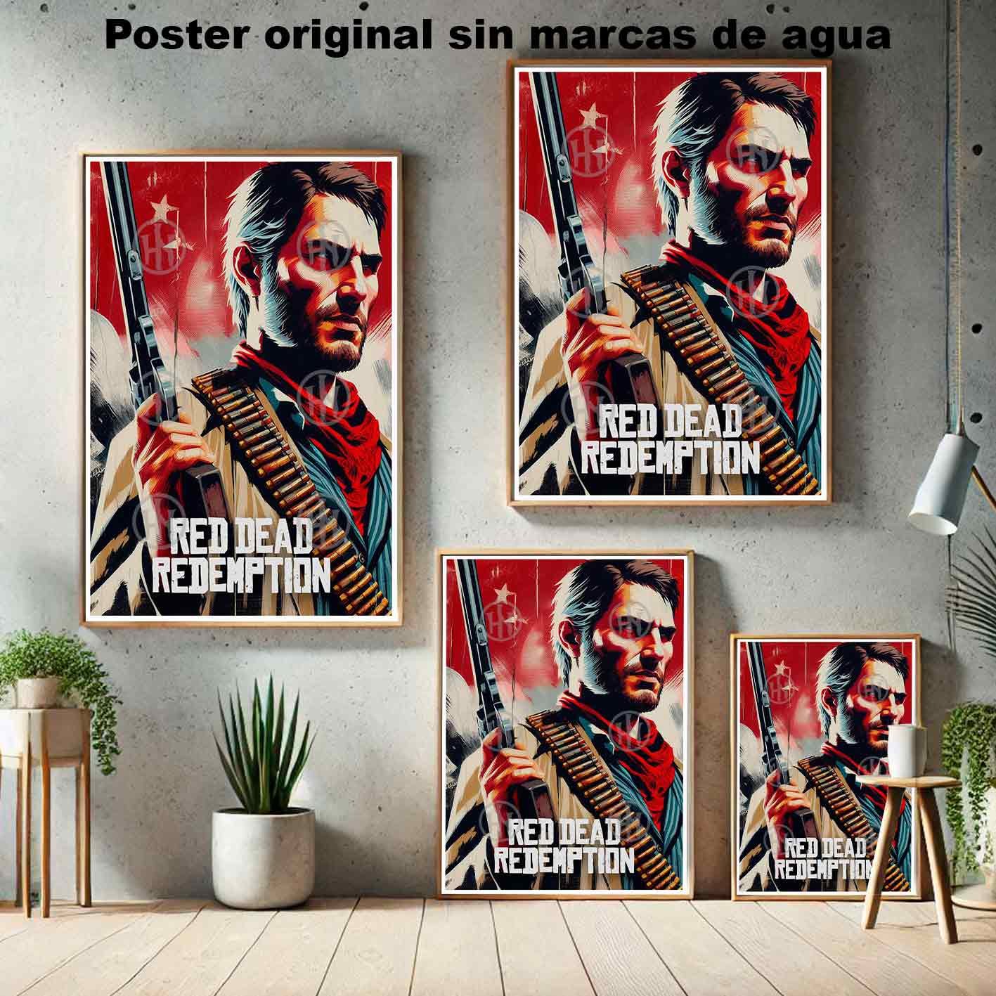 Hanna Poster Castle Rock de Historia Nuestra, Red Dead Redemption Arthur Morgan-El Póster Personalizado, Historia Nuestra