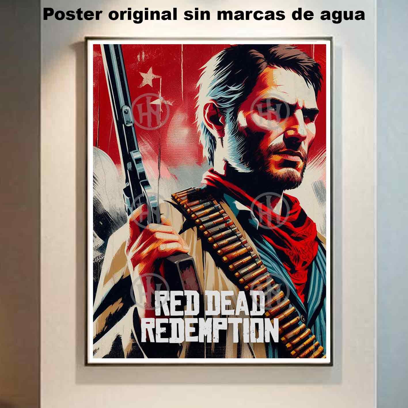 Hanna Poster Castle Rock de Historia Nuestra, Red Dead Redemption Arthur Morgan-El Póster Personalizado, Historia Nuestra