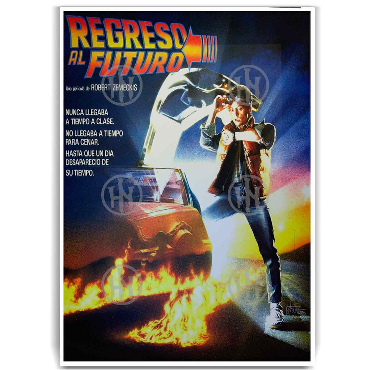 Póster, Poster AventuraPosters Historia Nuestra, Póster Cine, Póster Regresao al Futuro | Historia Nuestra