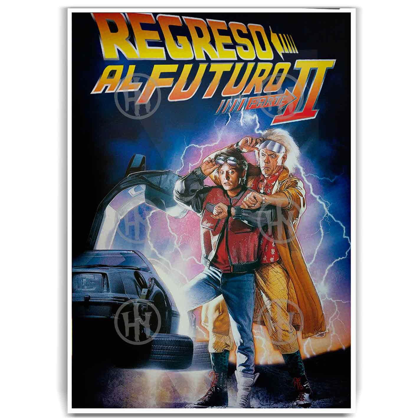 Póster, Poster AventuraPosters Historia Nuestra, Póster Cine, Póster Regresao al Futuro II | Historia Nuestra