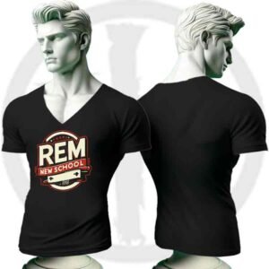 Rem Musica Negro, Rem Camiseta unisex manga corta, Historia Nuestra