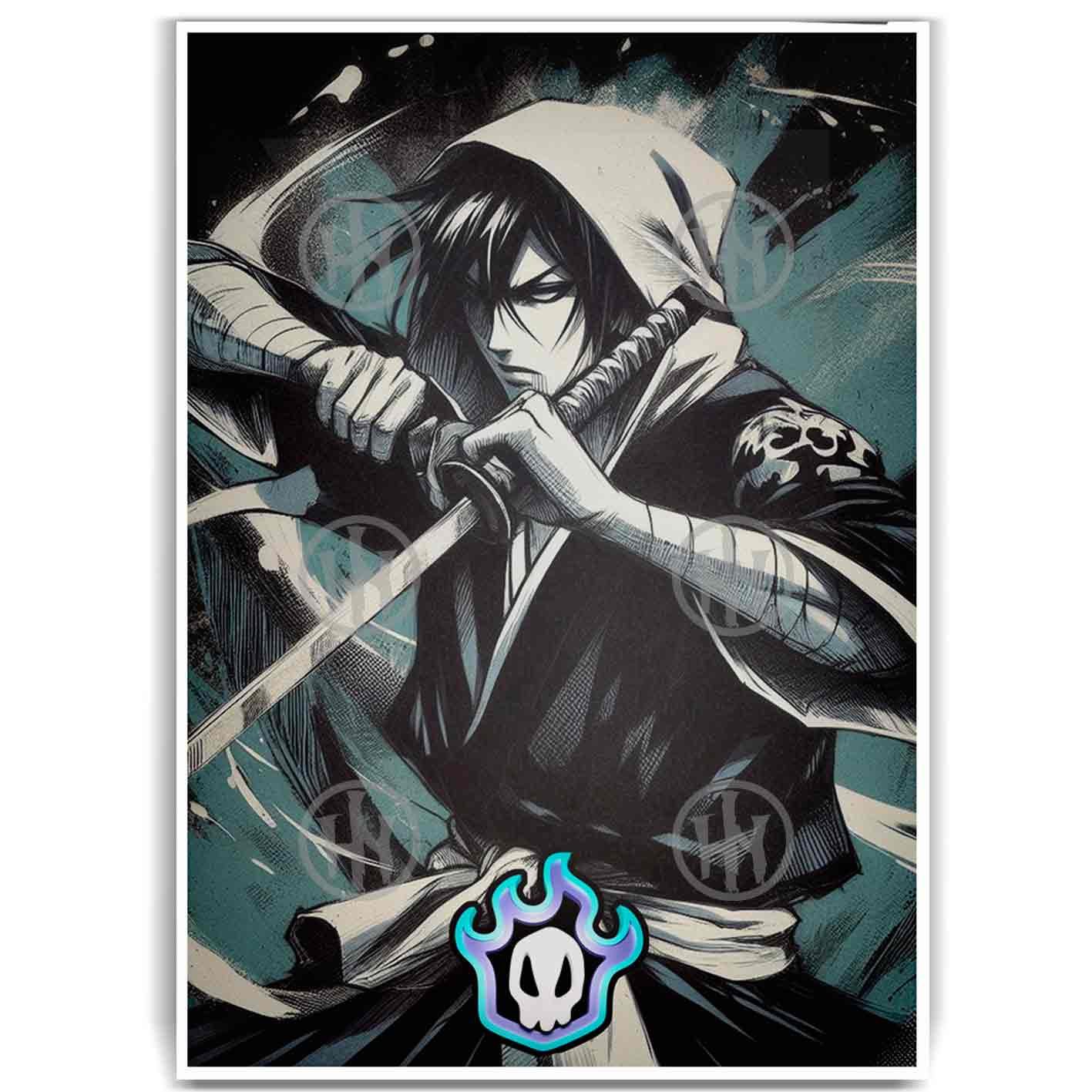 Póster, Póster Acción, Póster Historia Nuestra, Póster Manga, Póster Renji Abarai Bleach | Historia Nuestra