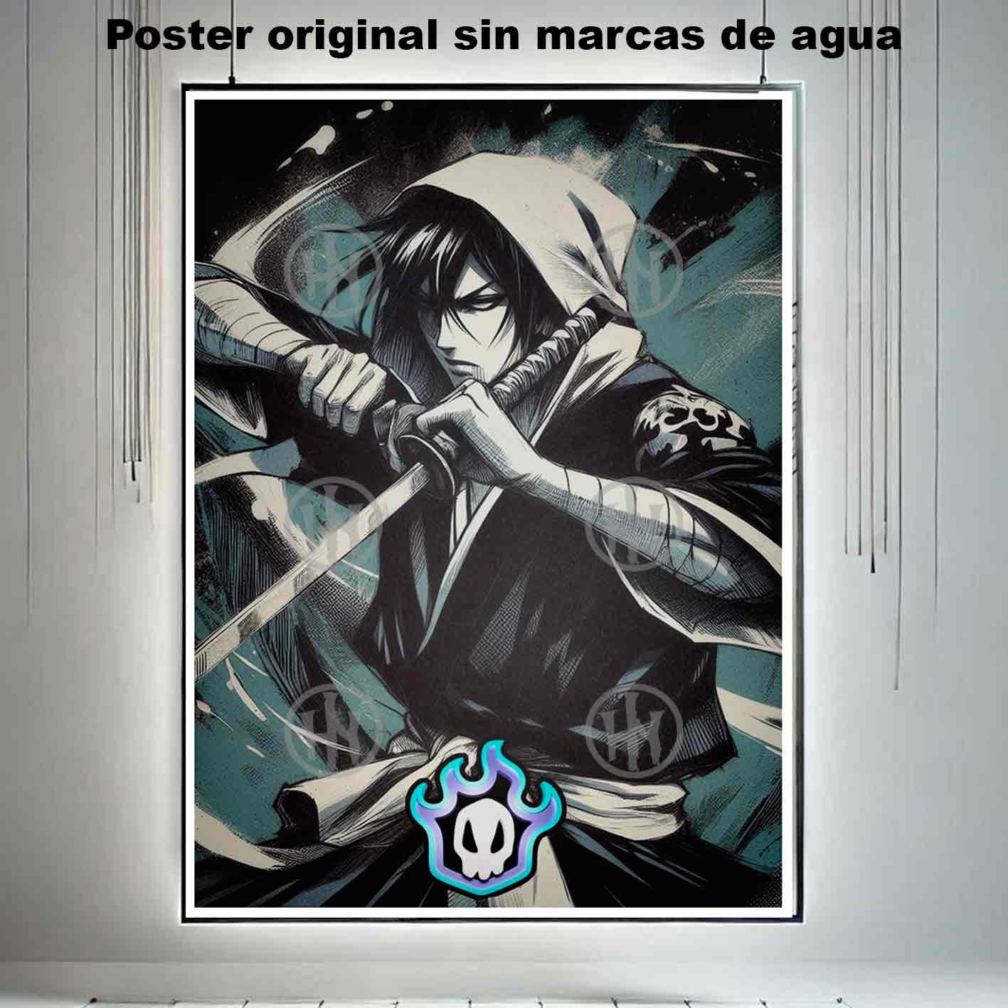 Renji Abarai Bleach Manga Acción Poster de Historia, Renji Abarai Bleach-El Póster Personalizado, Historia Nuestra