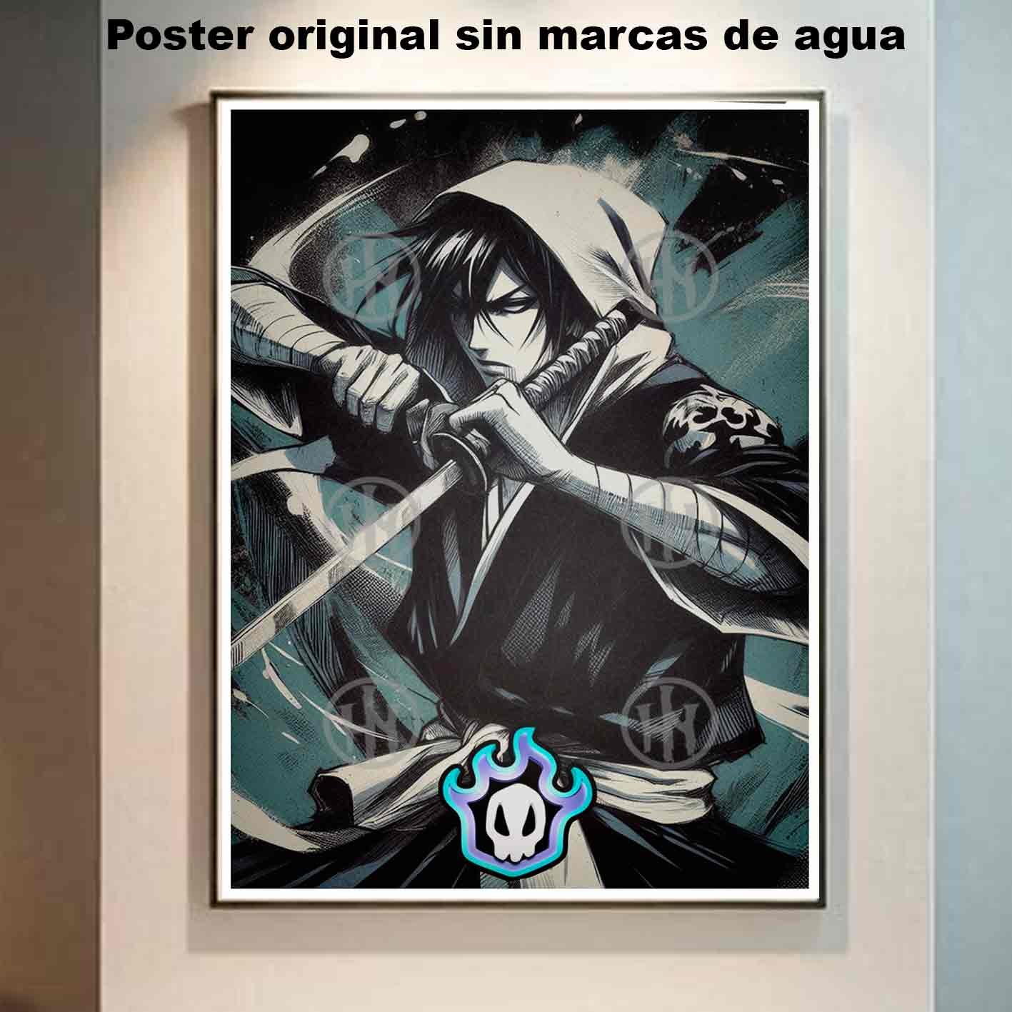 Renji Abarai Bleach Manga Acción Poster de Historia, Renji Abarai Bleach-El Póster Personalizado, Historia Nuestra