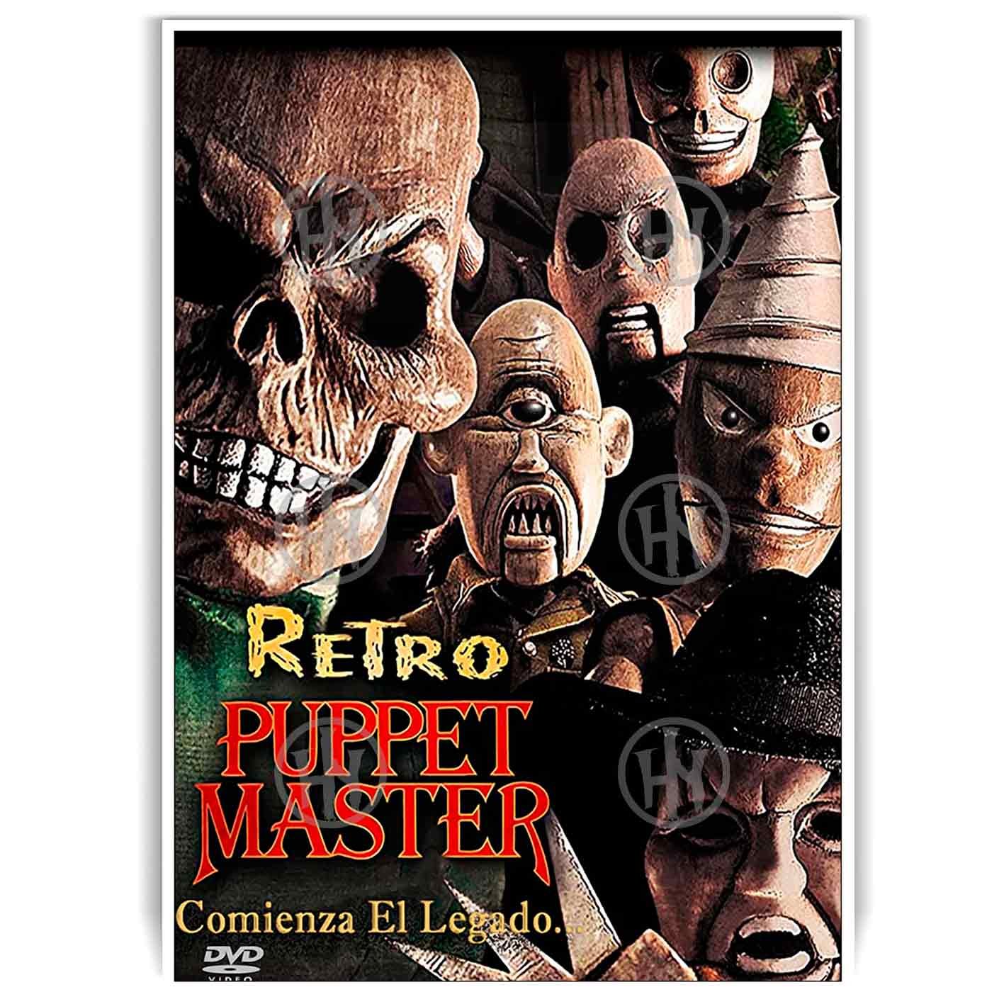 Póster, Póster Cine, Póster Retro puppet master, Poster TerrorPosters Historia Nuestra | Historia Nuestra