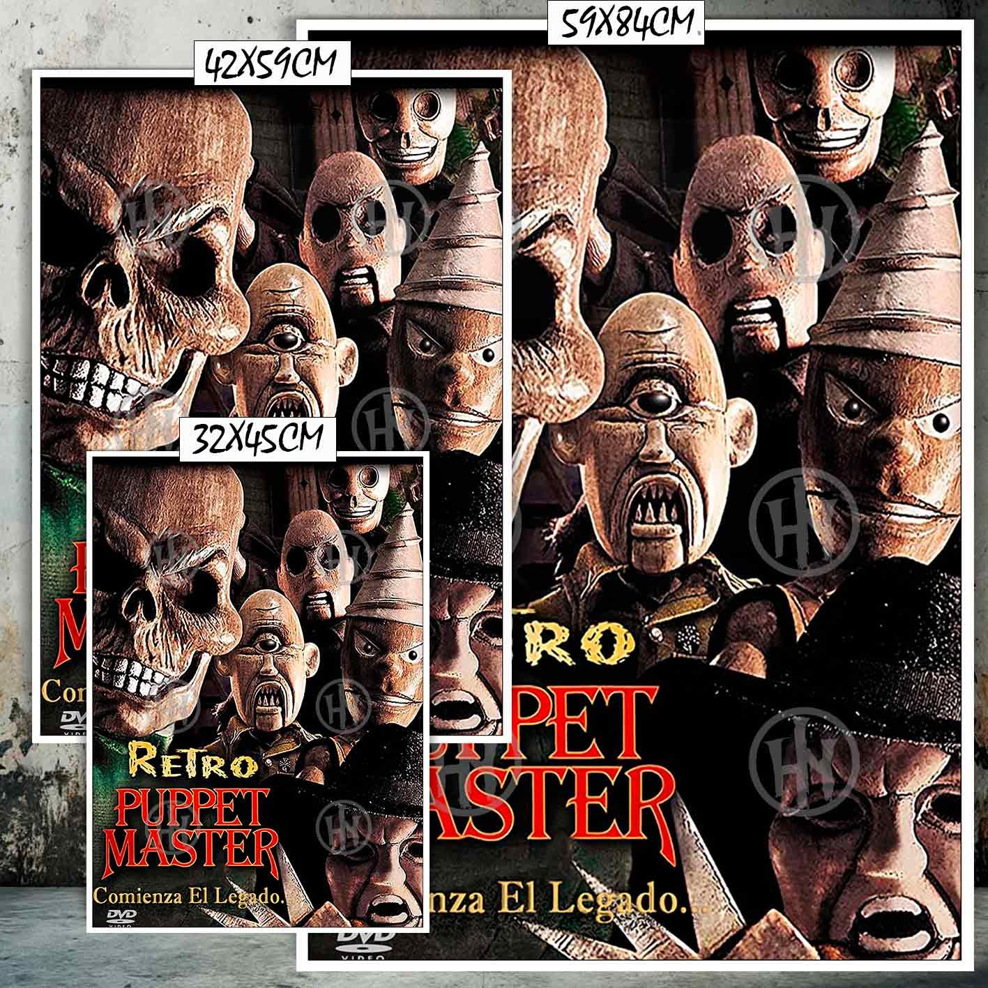 Hanna Poster Castle Rock de Historia Nuestra, Retro puppet master-El Póster Personalizado, Historia Nuestra