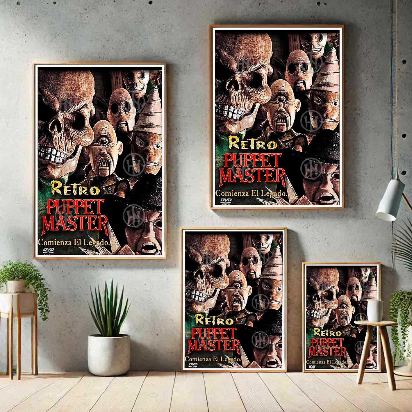 Hanna Poster Castle Rock de Historia Nuestra, Retro puppet master-El Póster Personalizado, Historia Nuestra