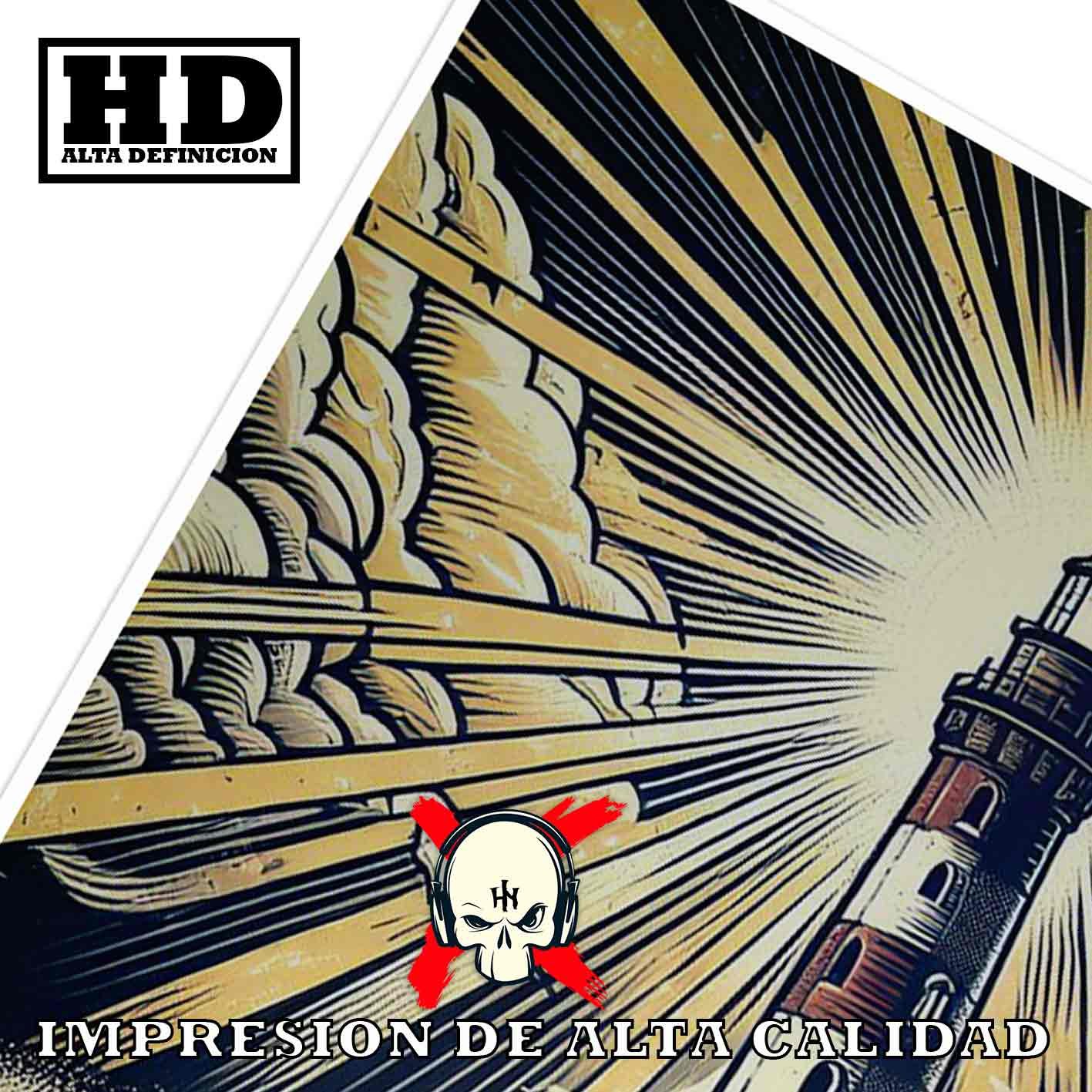 Sailor lighthouse Tatuajes Estilos Poster de Historia, Sailor lighthouse-El Póster Personalizado, Historia Nuestra