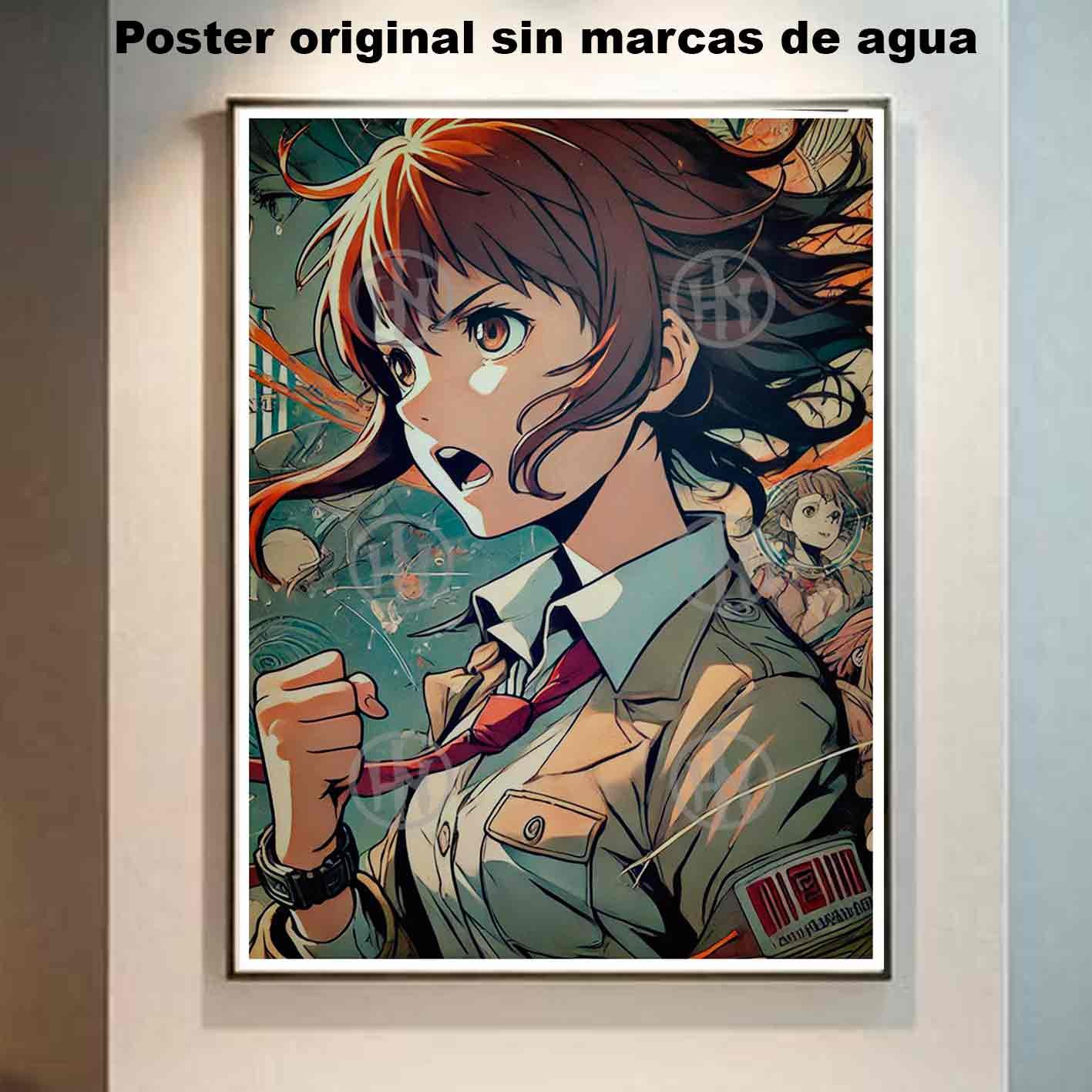 Hanna Poster Castle Rock de Historia Nuestra, Shouko Nishimiya A Silent Voice-El Póster Personalizado, Historia Nuestra