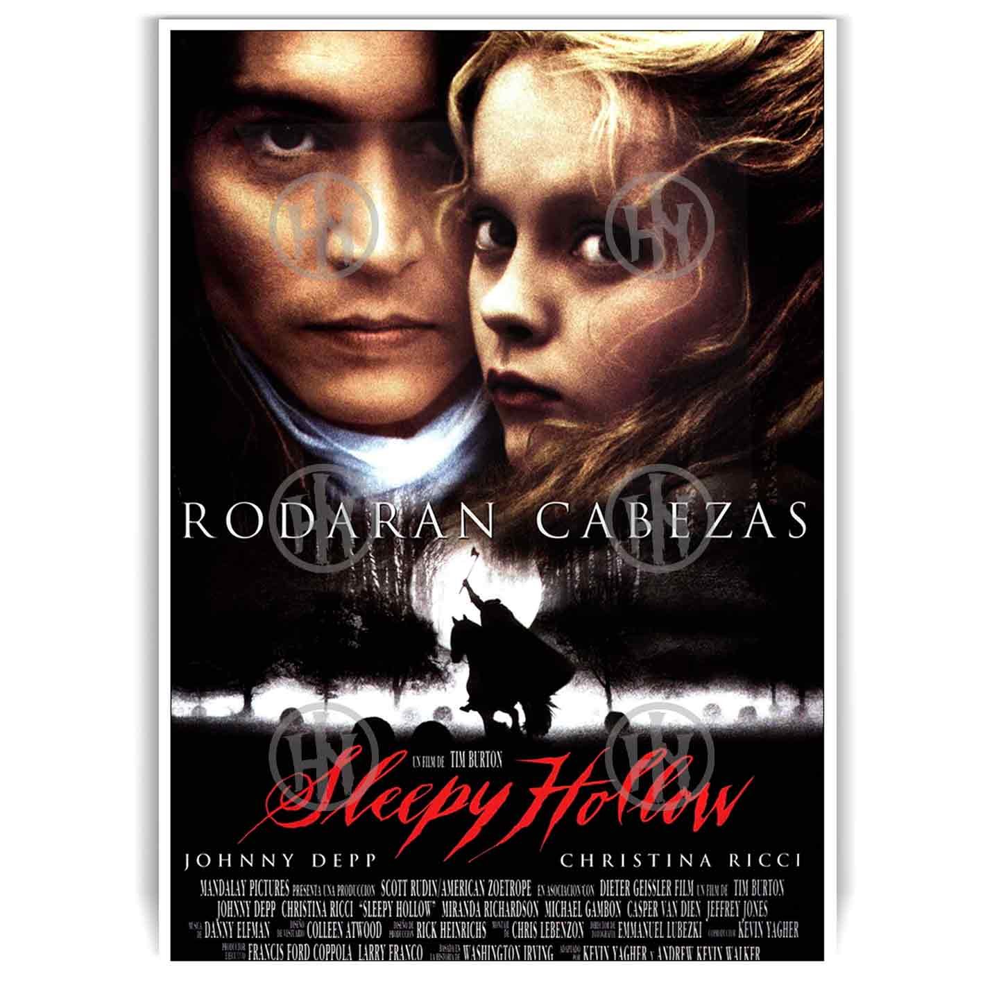 Sleepy Hollow Poster Personalizado Cine | Cine | Historia Nuestra Póster, Póster Cine, Póster Sleepy Hollow, Poster TerrorPosters Historia Nuestra | Historia Nuestra