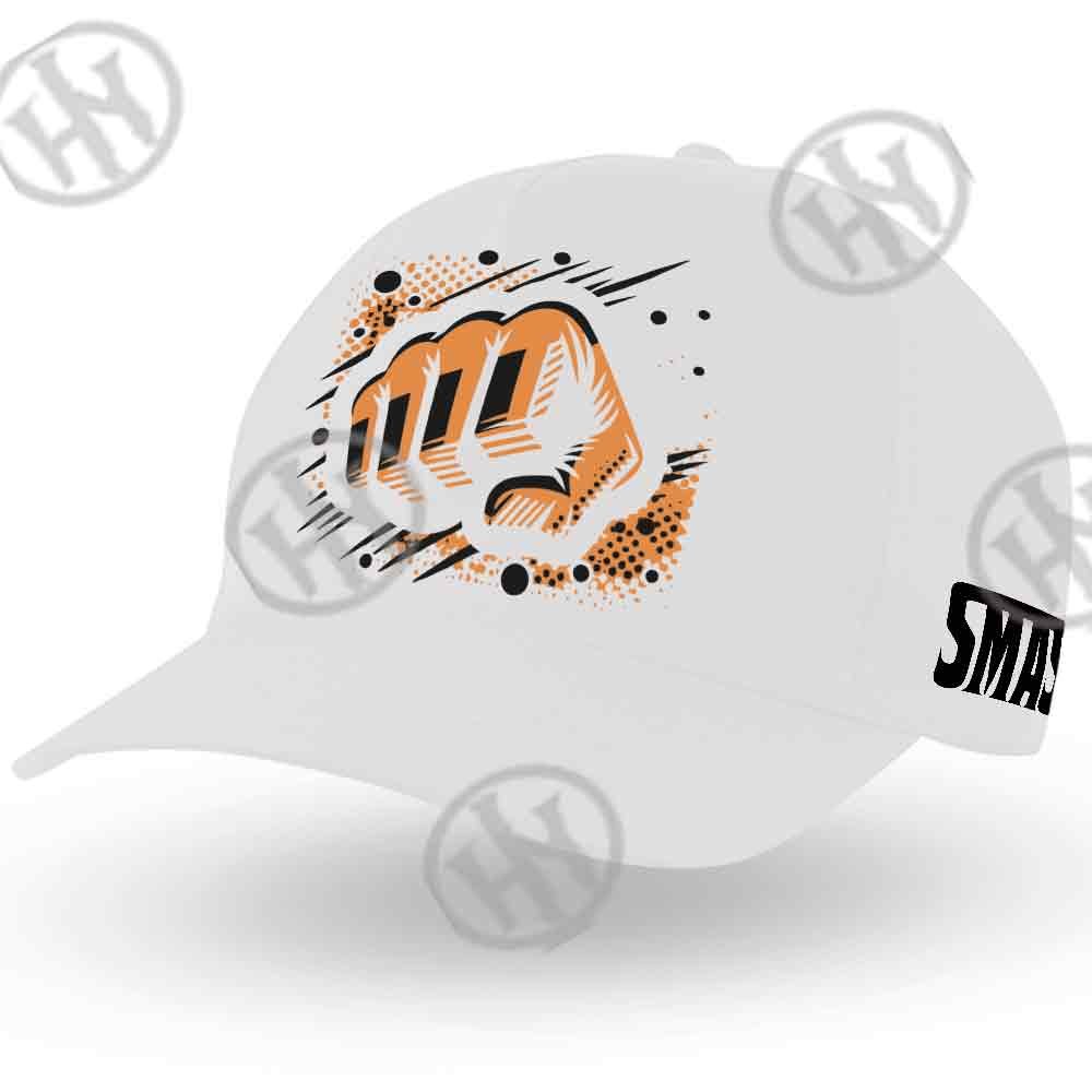 Smash Gorra de 5 panelesPersonalizad@ - Blanco | | Historia Nuestra | Historia Nuestra