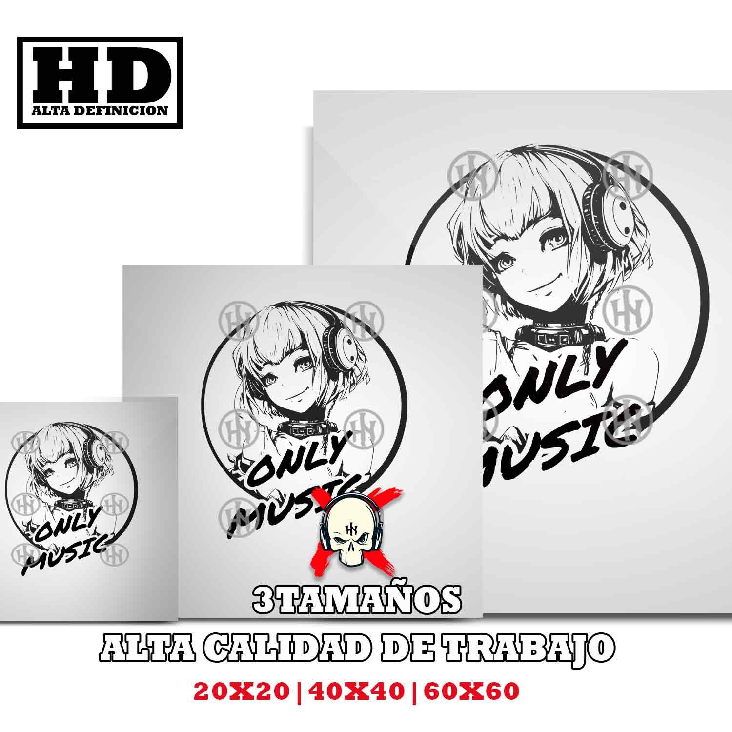 Solo musica Musica, Adhesivo exclusivo de Solo musica, Historia Nuestra