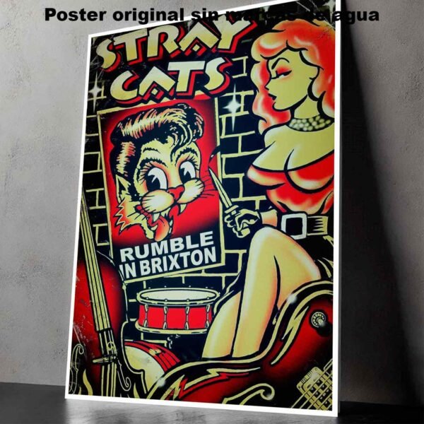 Hanna Poster Castle Rock de Historia Nuestra, Stray Cats-El Póster Personalizado, Historia Nuestra