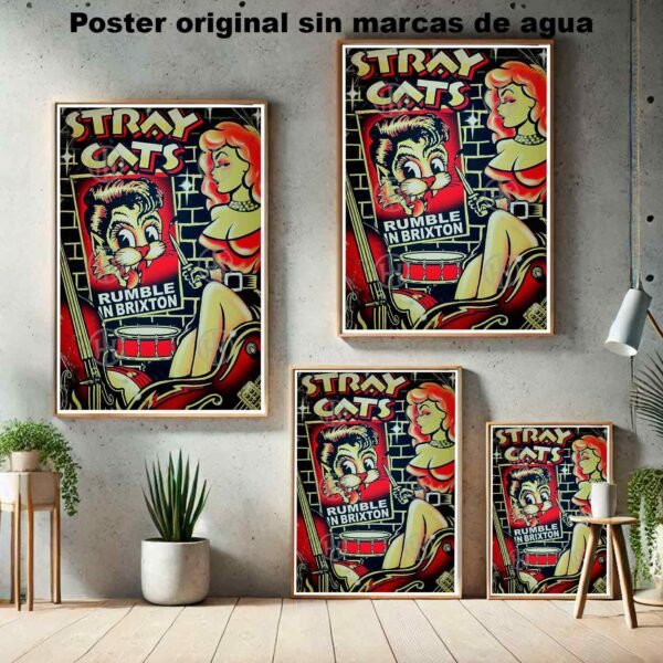 Hanna Poster Castle Rock de Historia Nuestra, Stray Cats-El Póster Personalizado, Historia Nuestra