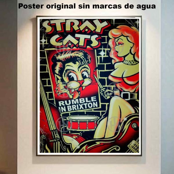 Hanna Poster Castle Rock de Historia Nuestra, Stray Cats-El Póster Personalizado, Historia Nuestra