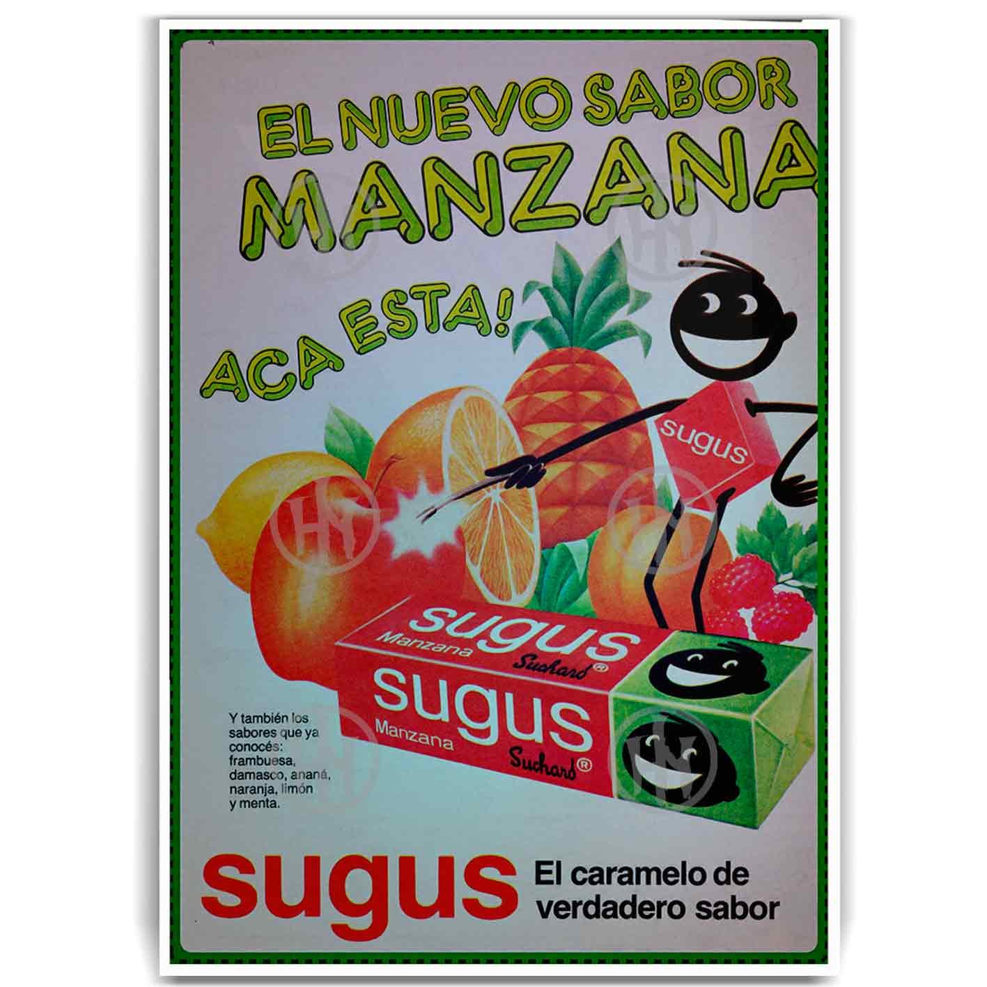 Póster, Poster CartelesPosters Historia Nuestra, Póster Historia, Póster Sugus | Historia Nuestra