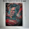 Superman Tatuajes Street Art Poster de Historia Nuest, Superman-El Póster Personalizado, Historia Nuestra