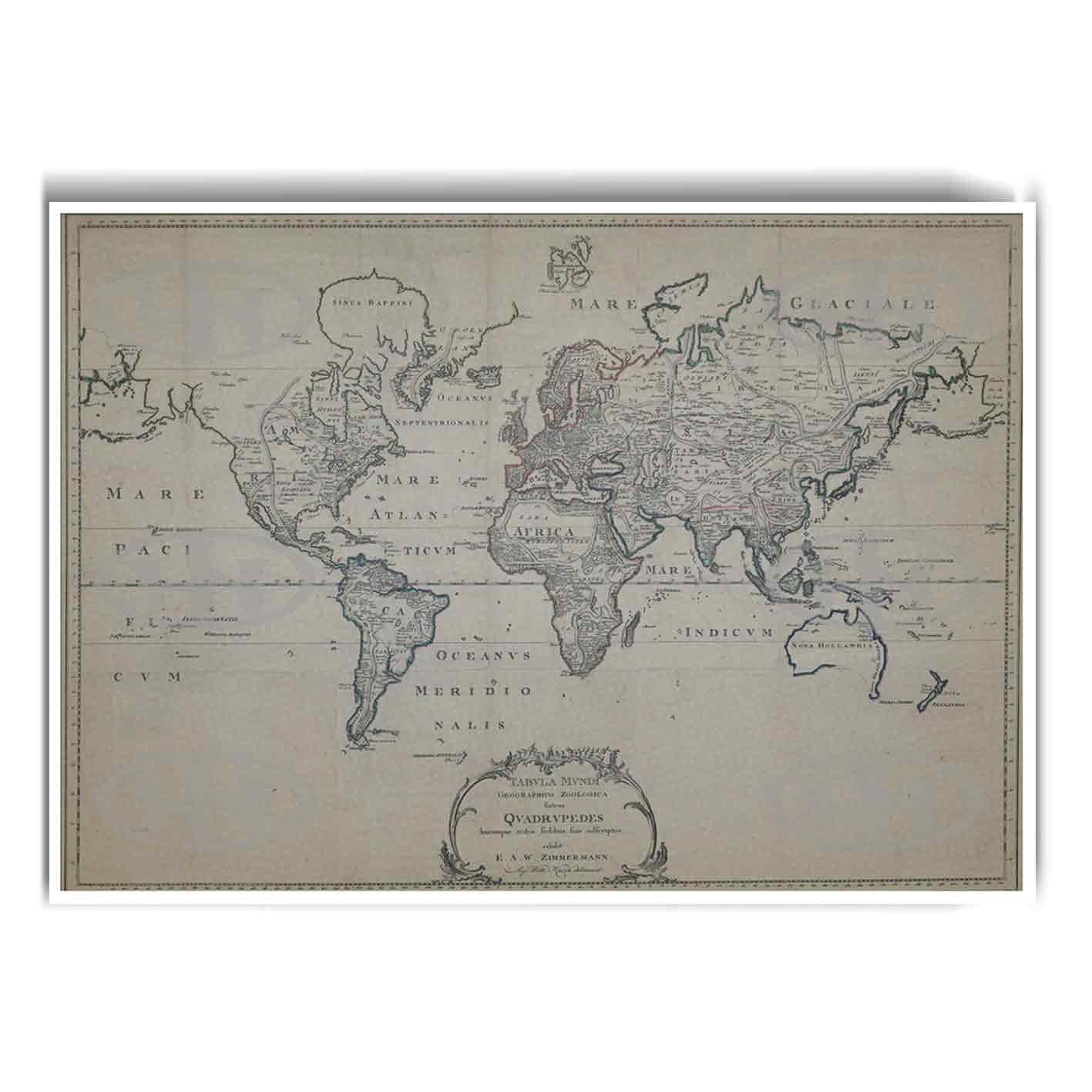 Póster, Póster Historia, Poster Mapas AntiguosPosters Historia Nuestra, Póster Tabvla Mundi | Historia Nuestra