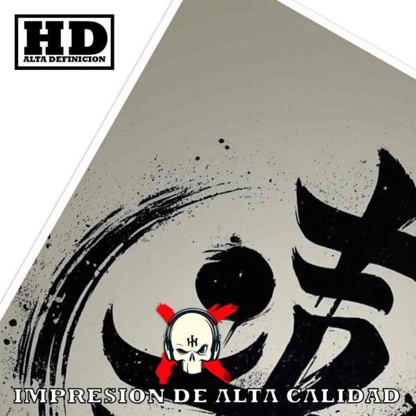 Tao Sumi e Tatuajes Estilos Poster de Historia Nuestr, Tao Sumi-e-El Póster Personalizado, Historia Nuestra