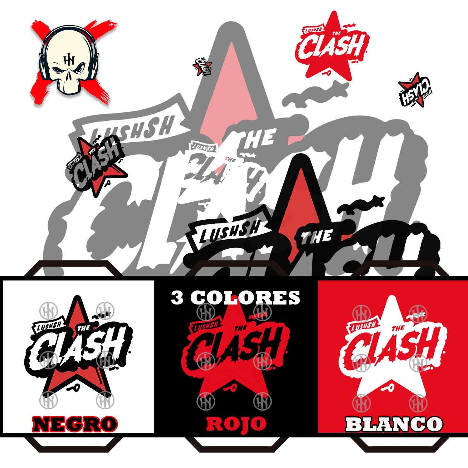 The Clash Musica, Adhesivo exclusivo de The Clash, Historia Nuestra