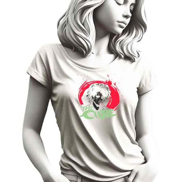 The Cure Musica Blanco, The Cure Camiseta mujer manga corta, Historia Nuestra