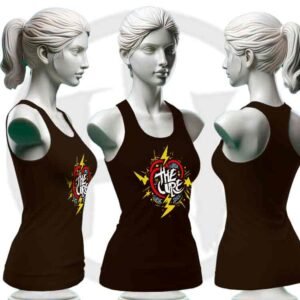 The Cure Musica Negro, The Cure Camiseta mujer Tanktop, Historia Nuestra