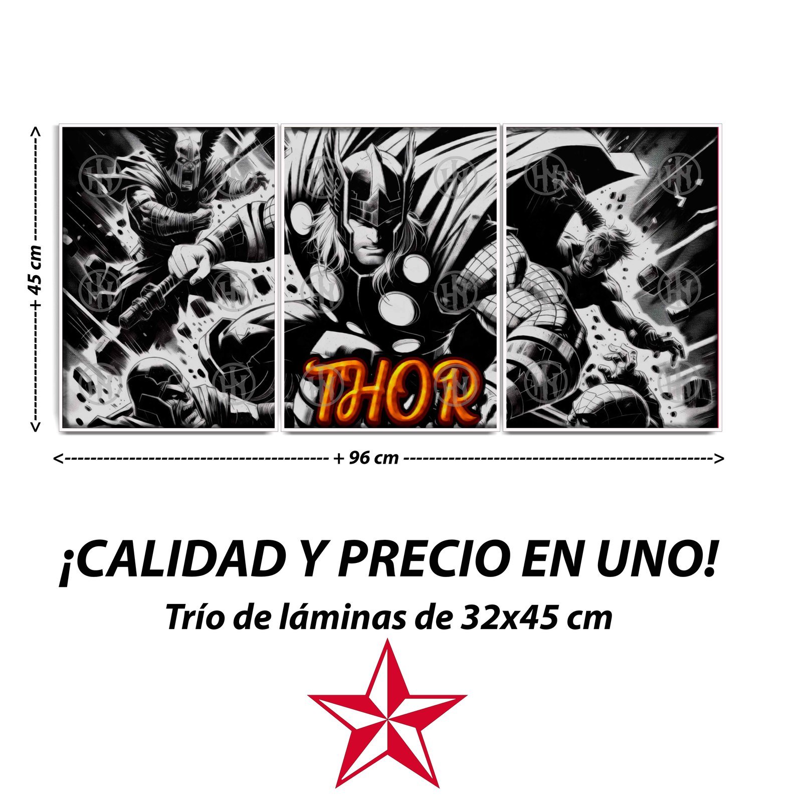 Póster, Póster Comic, Poster SuperhéroesPosters Historia Nuestra, Póster Thor | Historia Nuestra