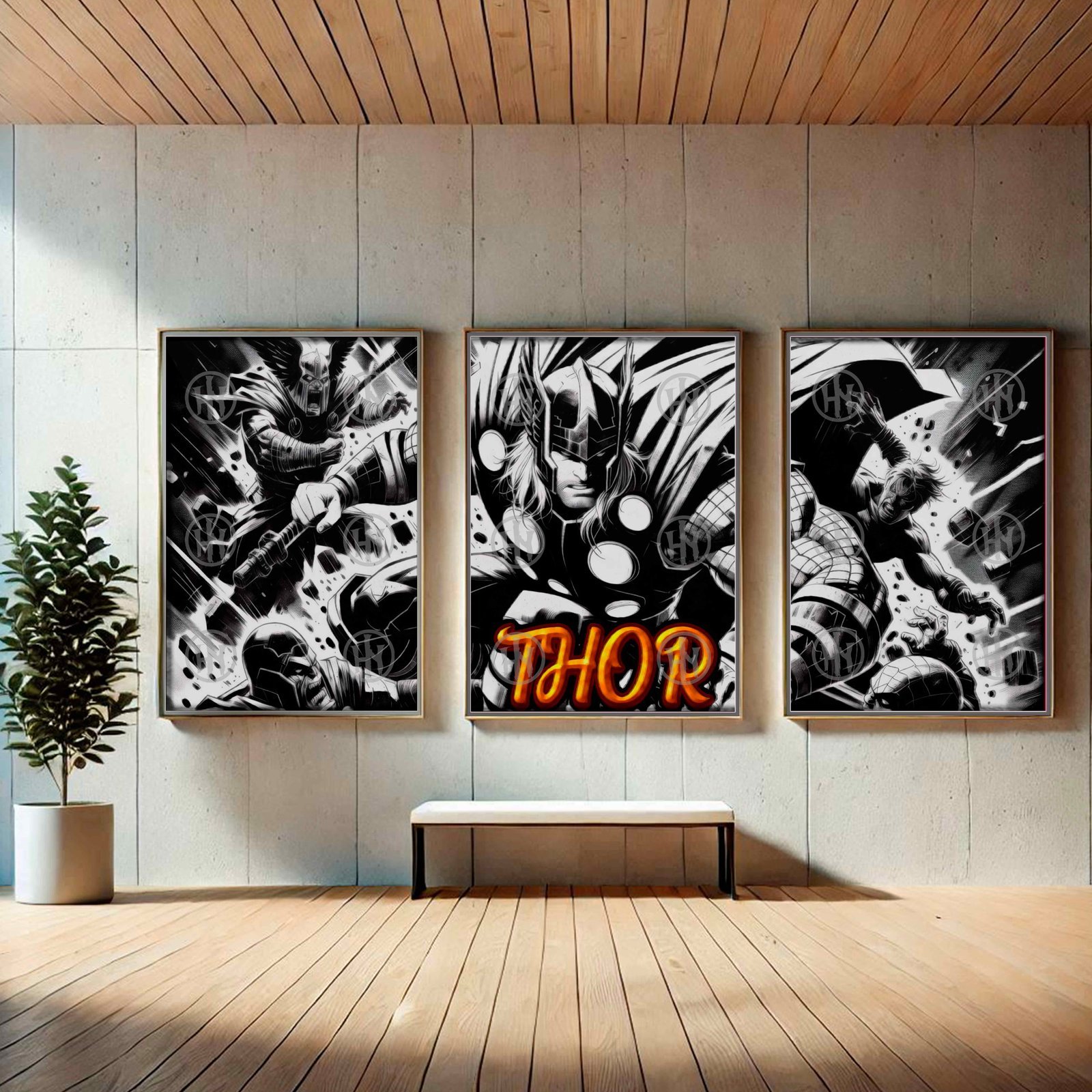 Póster, Póster Comic, Poster SuperhéroesPosters Historia Nuestra, Póster Thor | Historia Nuestra